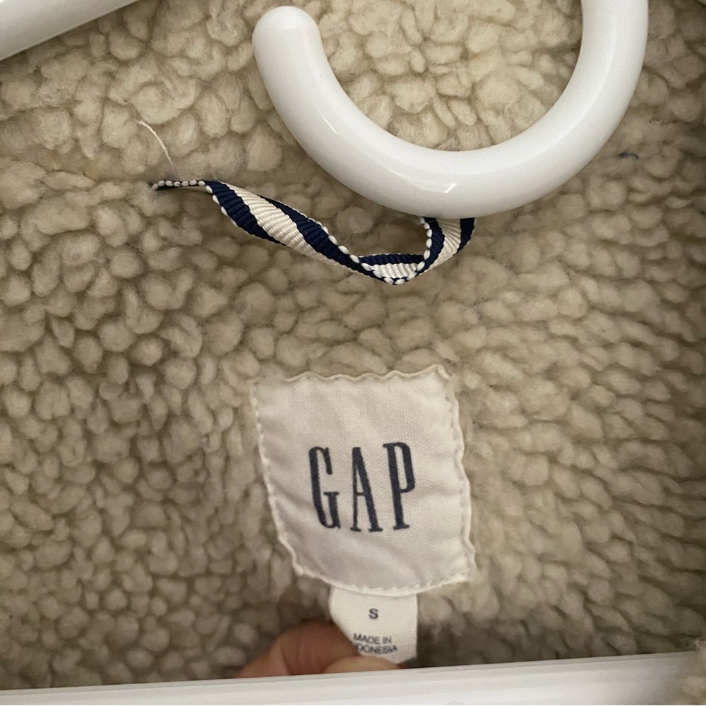 gap shearling jacket - Picture 2 of 4